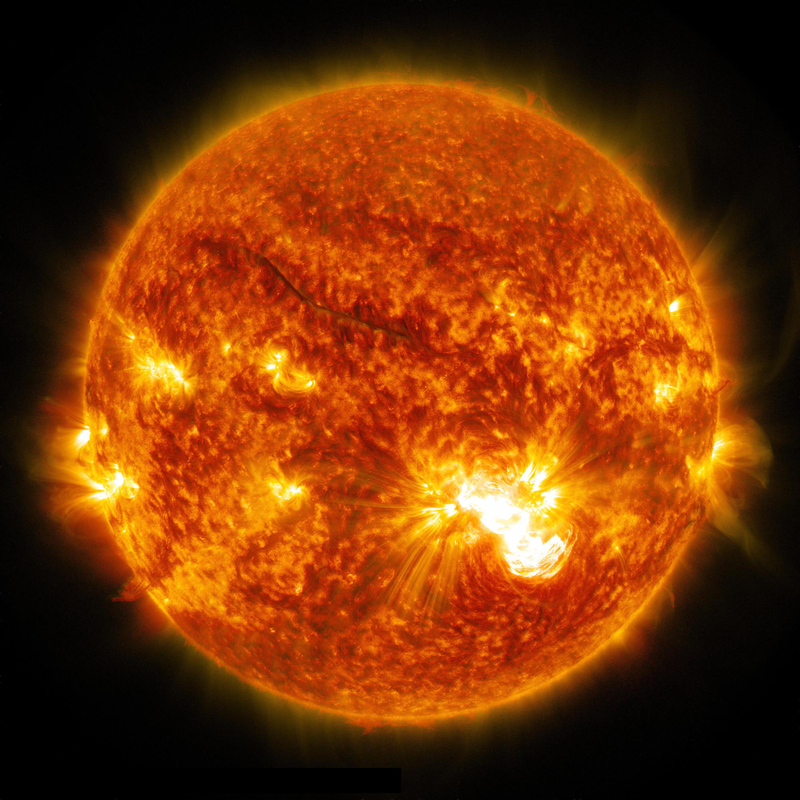 Illustration for article titled Contempla la mayor mancha solar de los últimos 24 años